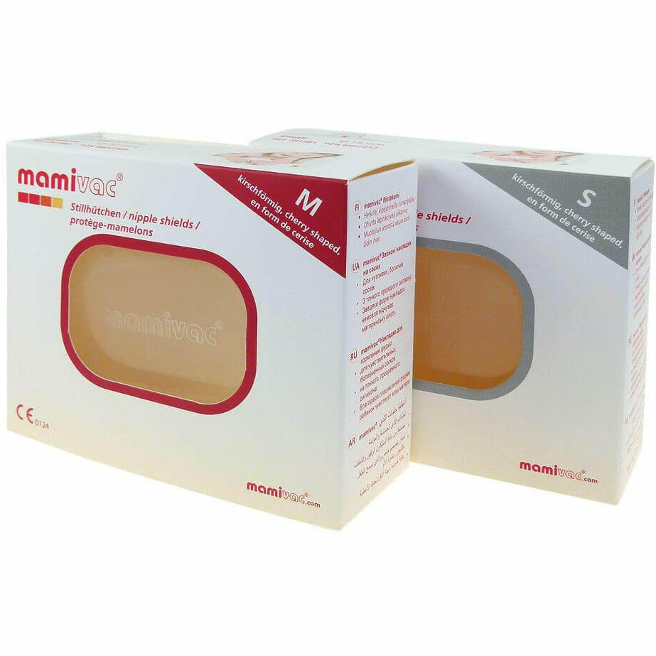 Image of Mamivac Nipple Shields - Cherry (S, M) or Conical (S, M, L)