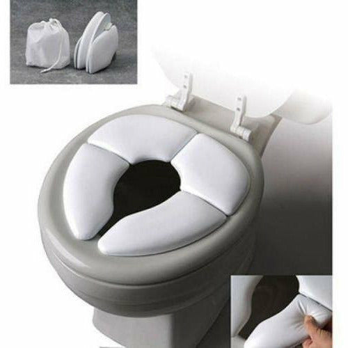 Mommy's Helper Cushie Traveller Folding Padded Toilet Seat