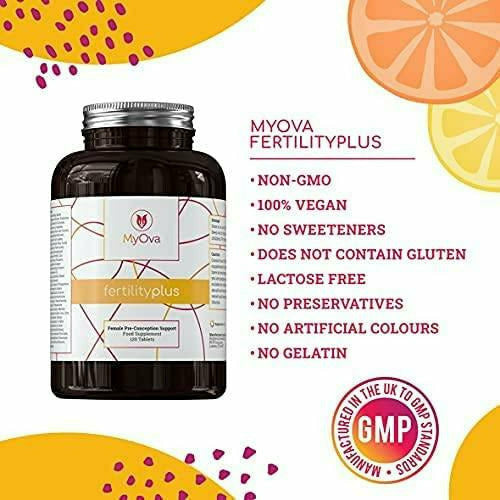 Image of MyOva fertilityplus - All-in-One PCOS Pre-Conception Fertility Supplement