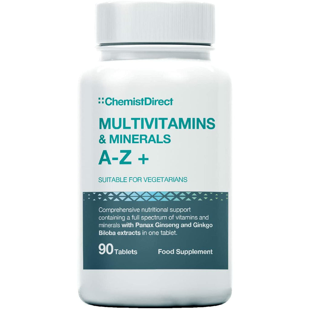 Image of MultiVitamins & Minerals A-Z - 90 Tablets