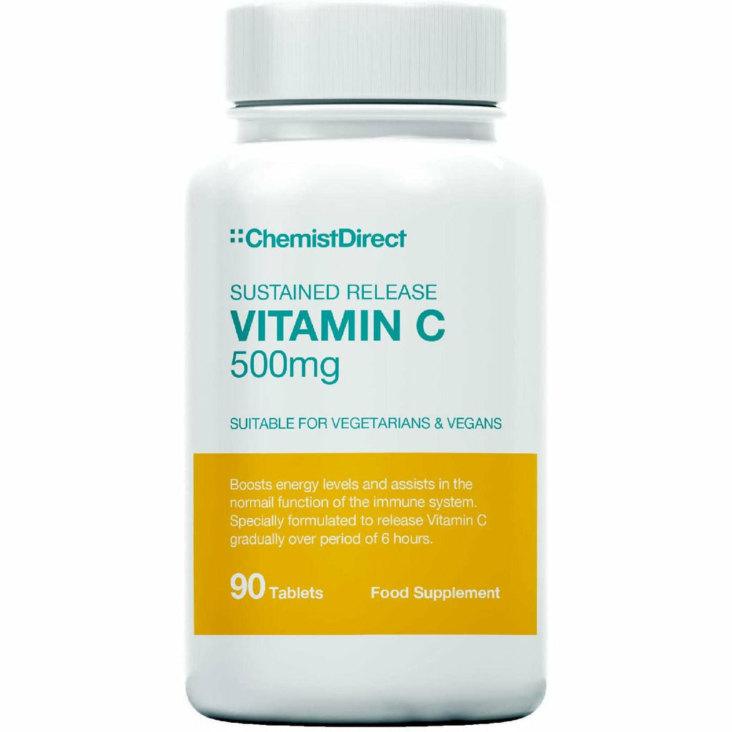 Image of Slow Release Vitamin C 500mg - 90 Tablets