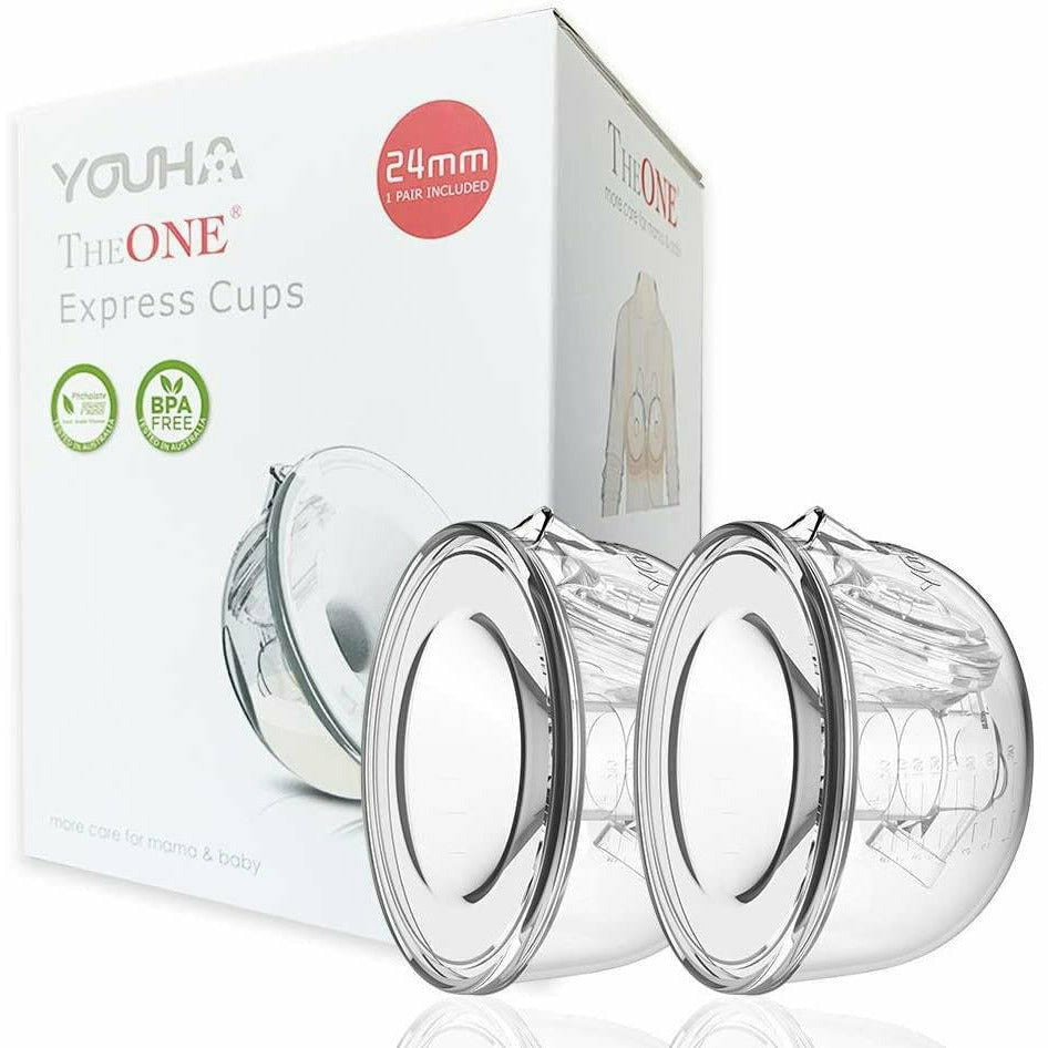 Image of Youha Wearable Collection Cups - Closed System - 18-26mm Inserts
