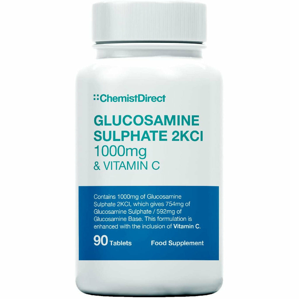 Image of Glucosamine 1000mg & Vitamin C - 90 Tablets