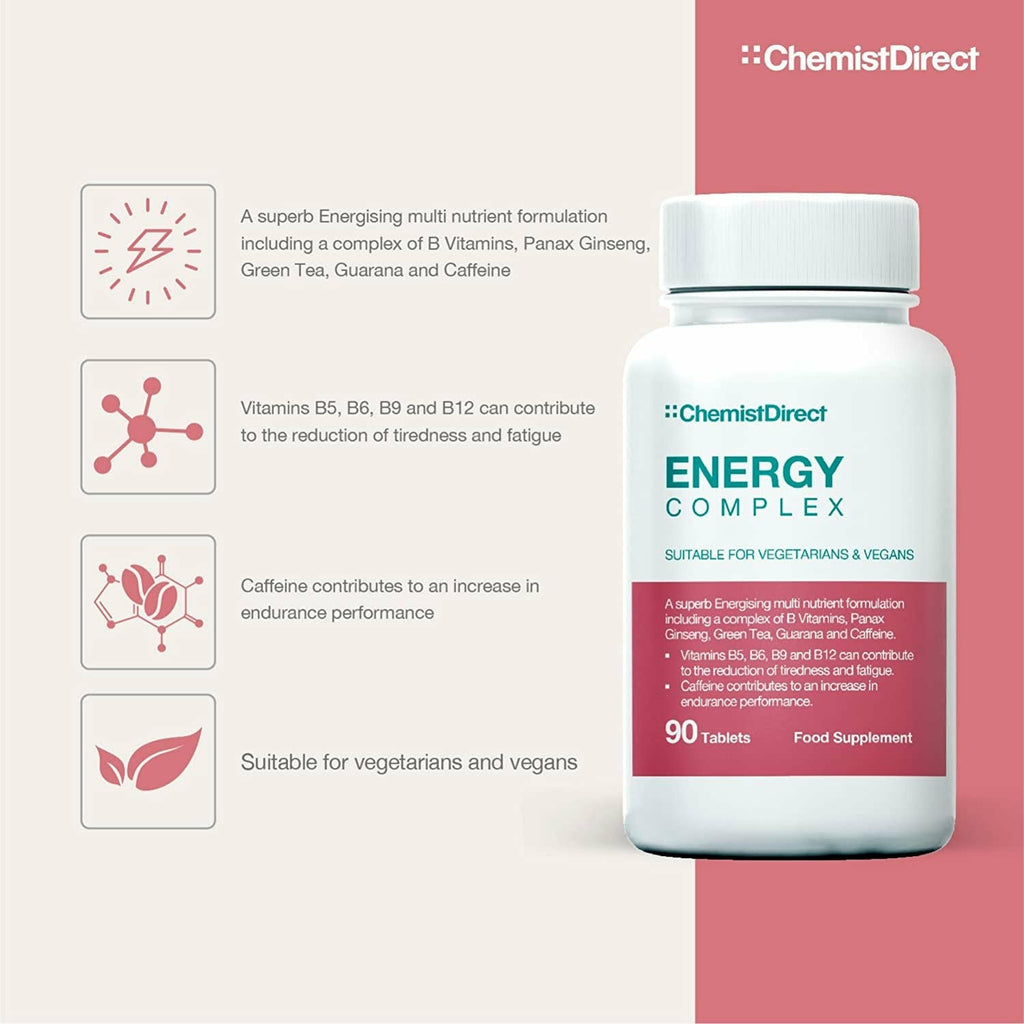 Image of Energy Complex - 90 Tablets