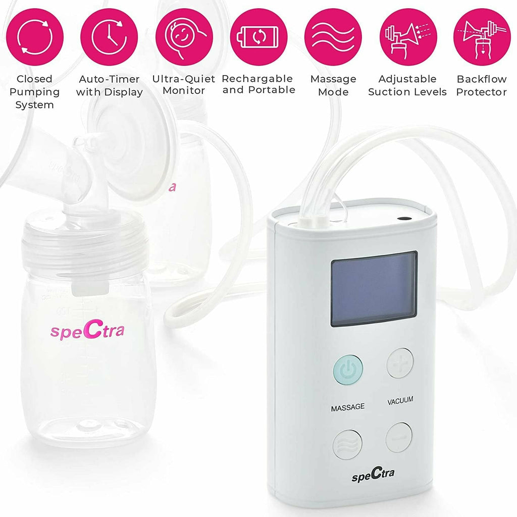 Image of Spectra 9 Plus Advanced Double Electric Breast Pump with Rechargeable Battery
