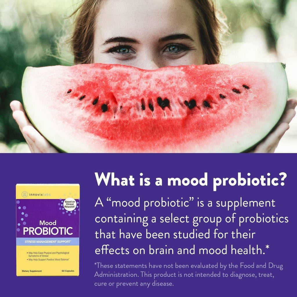 Image of InnovixLabs Mood Probiotic, 60 Capsules