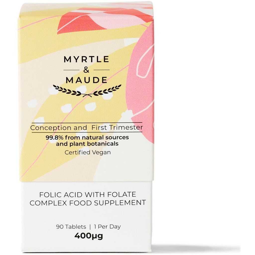 Image of Myrtle & Maude Folic Acid with Folate Complex Vitamin