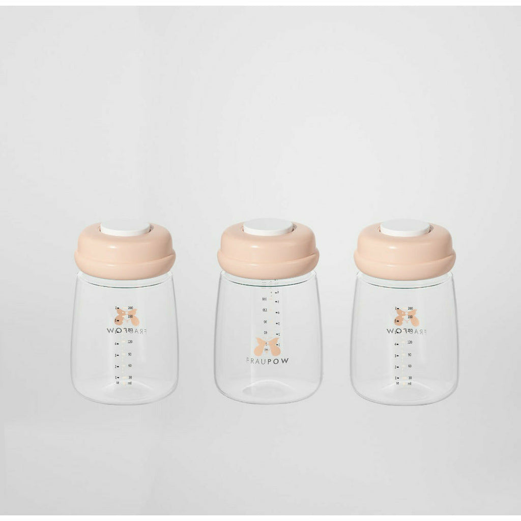 Image of Fraupow - 3 Milk Storage Bottles