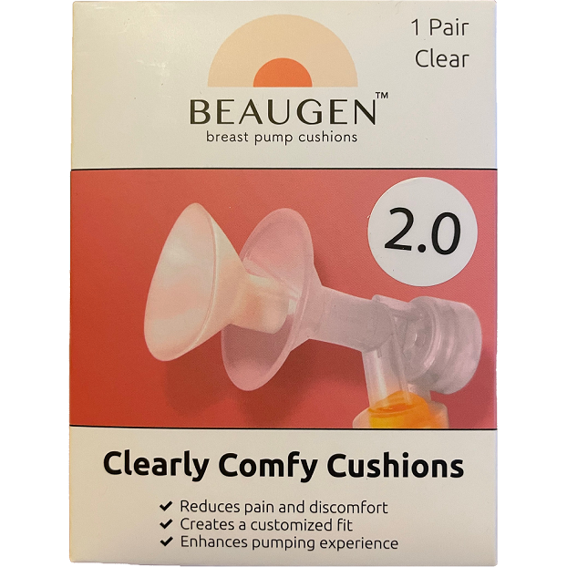 Image of BeauGen Cushions - Clearly Comfy v2 - Soft Silicone Breast Shield Inserts