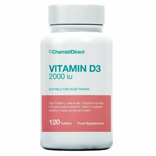 Vitamin D3 2000iu - 120 Tablets