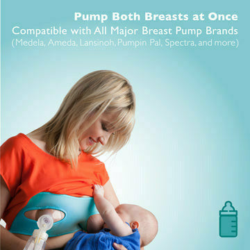 Image of Pump Strap HandsFree Pumping & Nursing Bra - Pump More in less Time - Fits All Moms