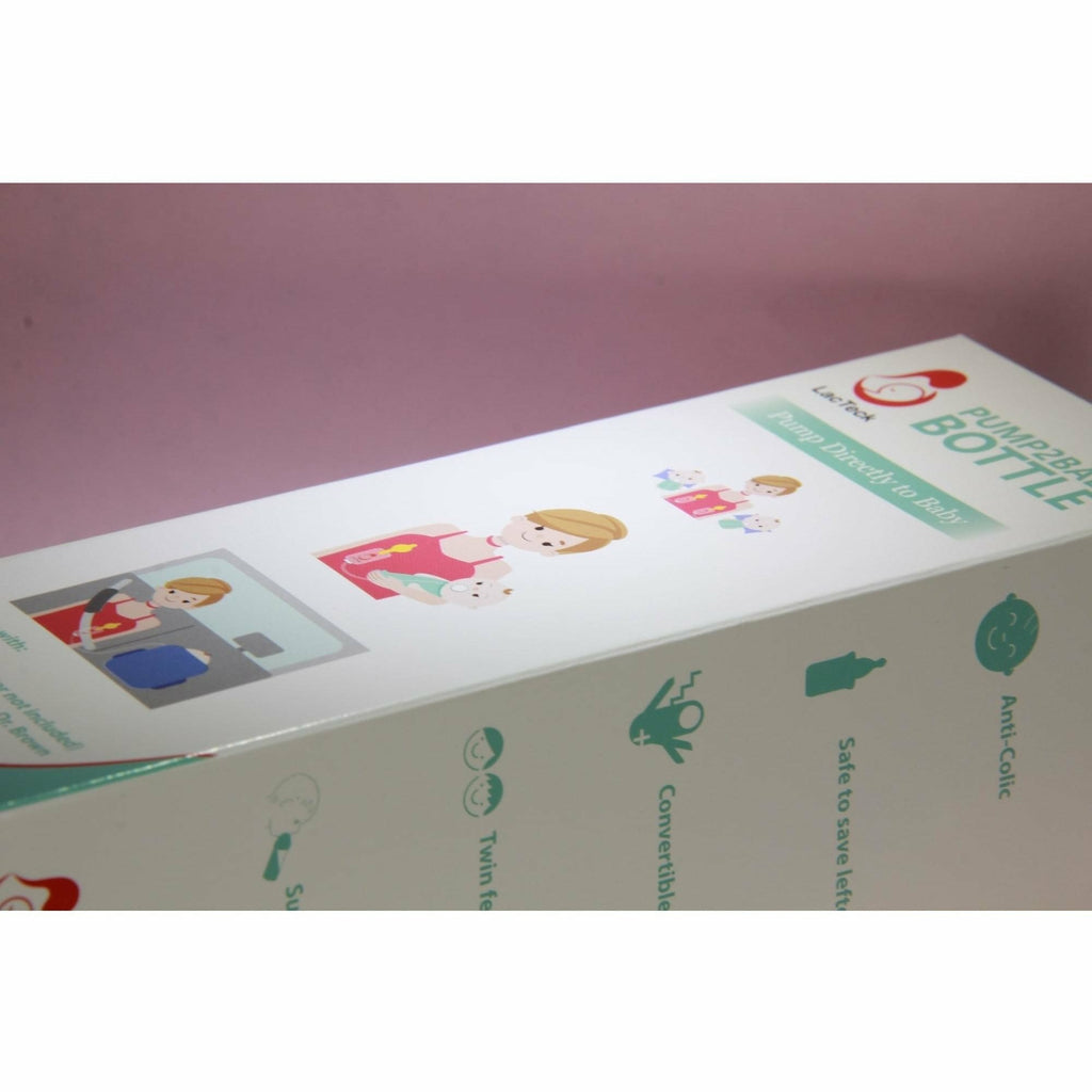 Image of LacTeck Pump2Baby Bottle 4oz, 0m+