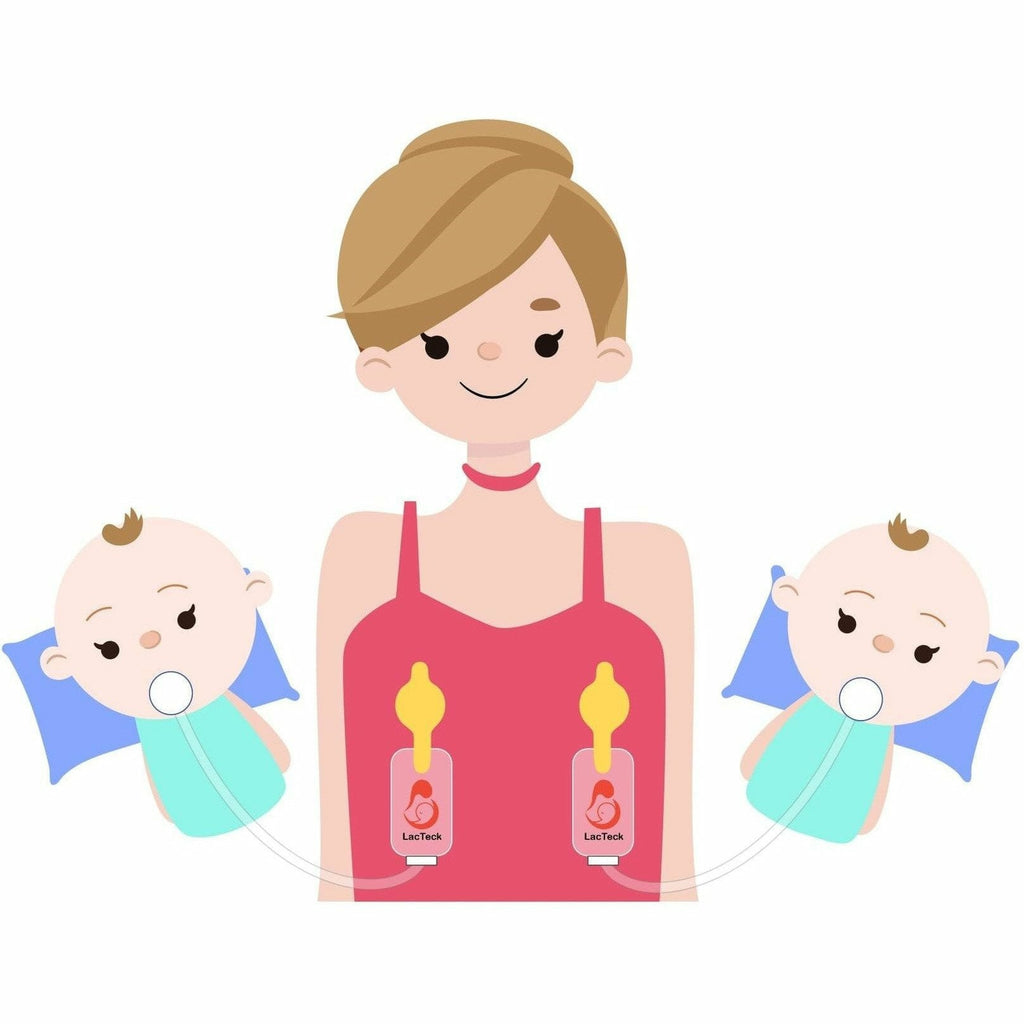 Image of LacTeck Pump2Baby Bottle 4oz, 0m+