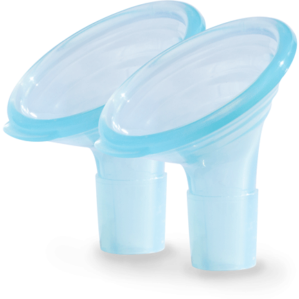 Image of Pumpin' Pal Angled Breast Pump Flanges - X-Small